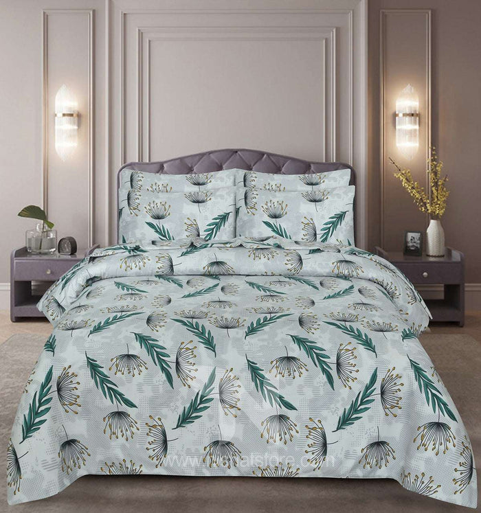 Floral Quilt Cover 6 Pcs Design 211 - Nishat Creative Store
