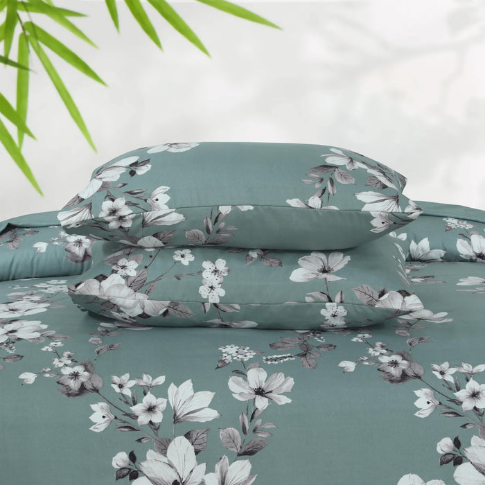 Floral Quilt Cover 6 Pcs Design 212 - Nishat Creative Store