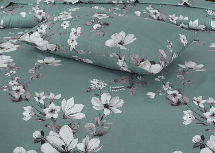Floral Quilt Cover 6 Pcs Design 212 - Nishat Creative Store