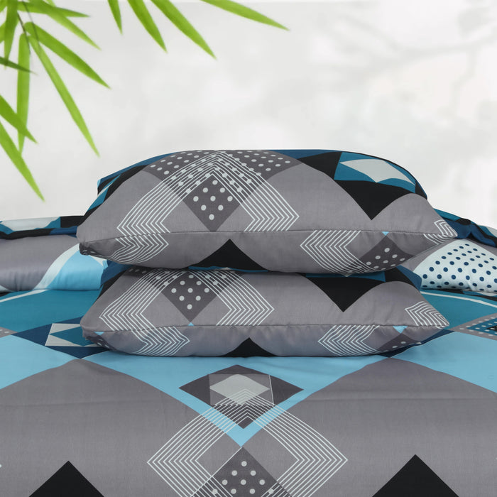 Floral Quilt Cover 6 Pcs Design 219 - Nishat Creative Store