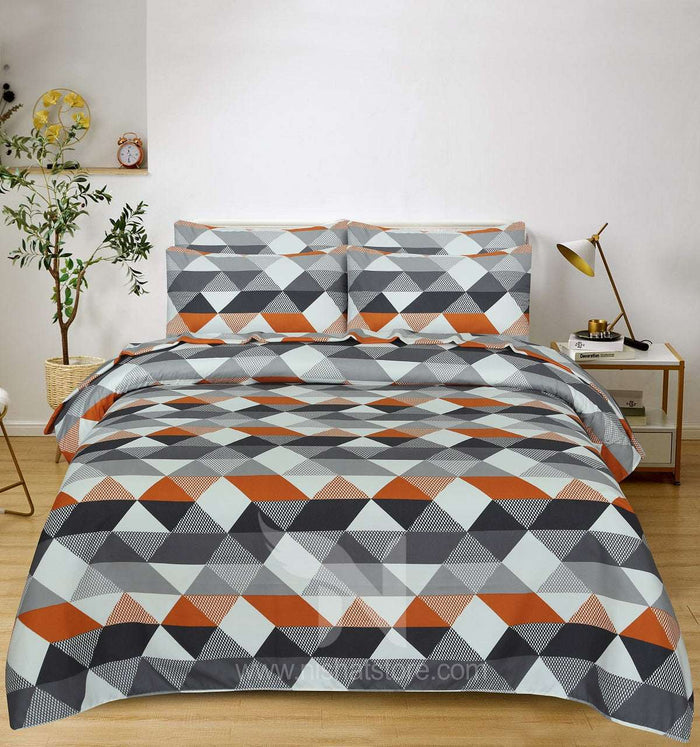 Floral Quilt Cover 6 Pcs Design 220 - Nishat Creative Store