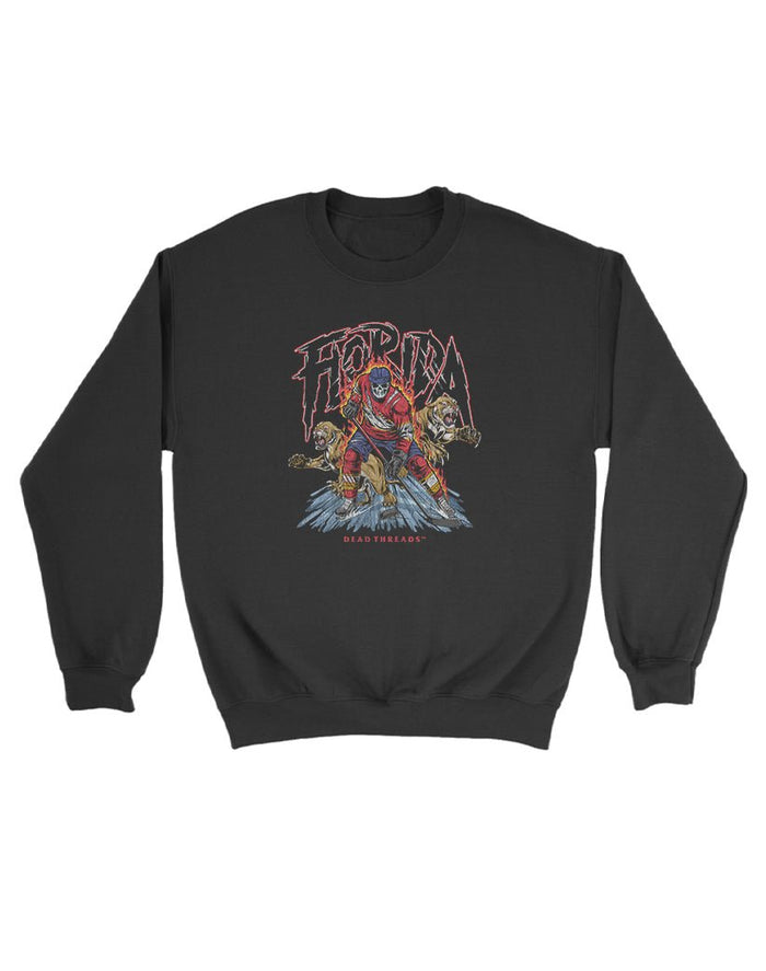 FLORIDA HOCKEY KIDS CREWNECK SWEATSHIRT – Kids clothes – Dead Threads Apparel