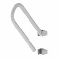 Foldable Stainless Steel Bathroom Grab Bar 52 x 11 cm, White