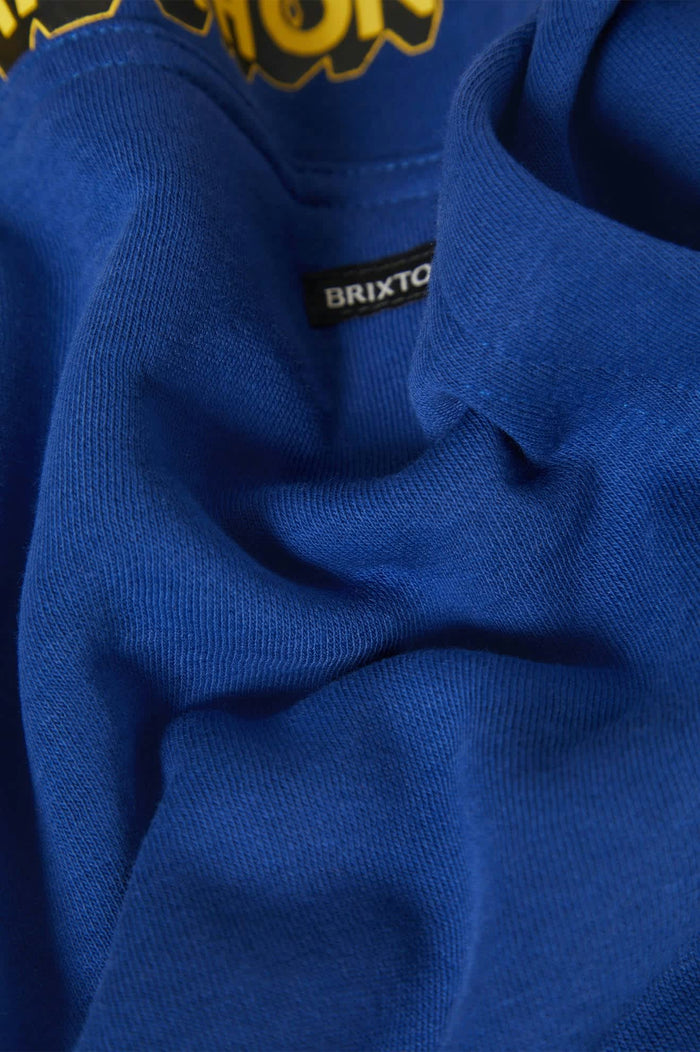 Men's Ford Mud Marathon Relaxed Fleece Hoodie in the color Ford Blue - Additional Laydown image