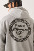 Men's Ford Mustang Hood in the color Heather Grey - Additional Fit image
