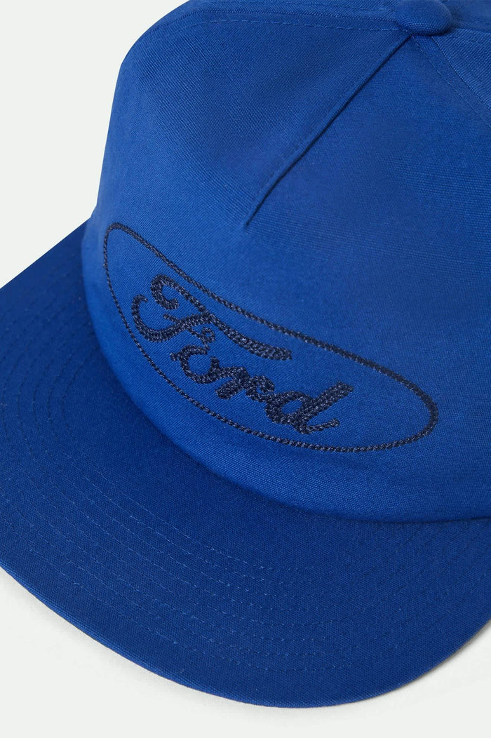 Unisex Ford Number One Snapback in the color Ford Blue - Additional Laydown image