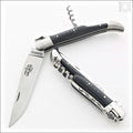 Forge de Laguiole 12 cm Picnic Knife Ebony-FDL POCKET KNIFE