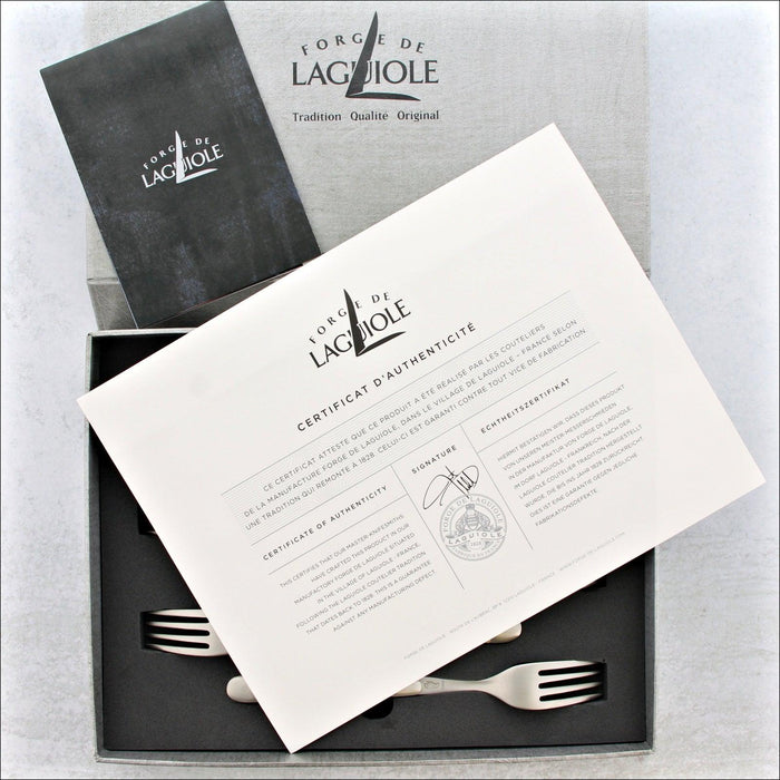 Forge de Laguiole Forks Opalescence Handle, - Handcrafted by Forge de Laguiole