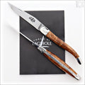 Laguiole Pocket Knife 12 cm Carbon Blade Thuya