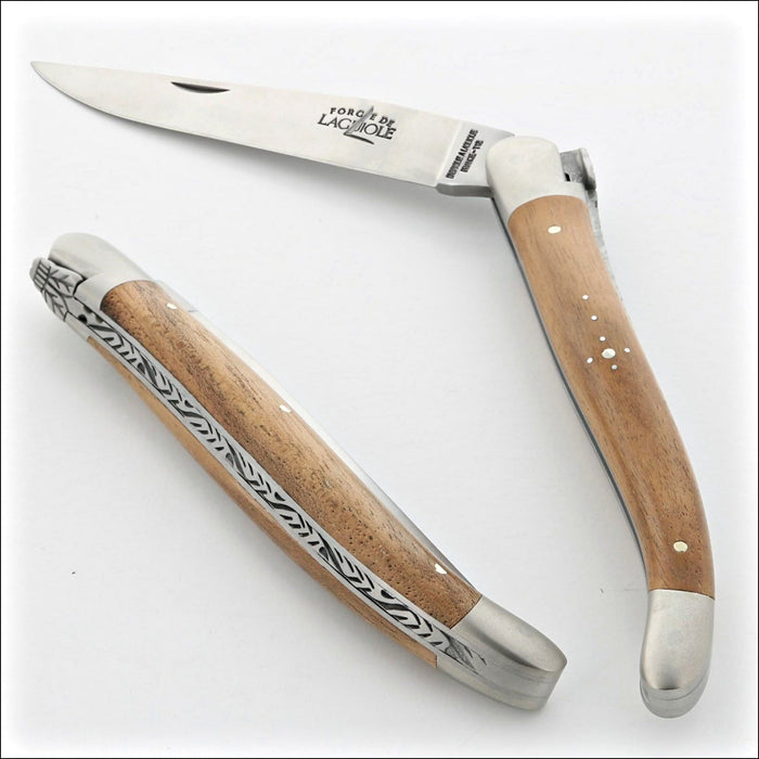 Forge de Laguiole Tradition 12 cm Walnut Satin