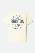 Fremont Short Sleeve Standard T-Shirt - Cream