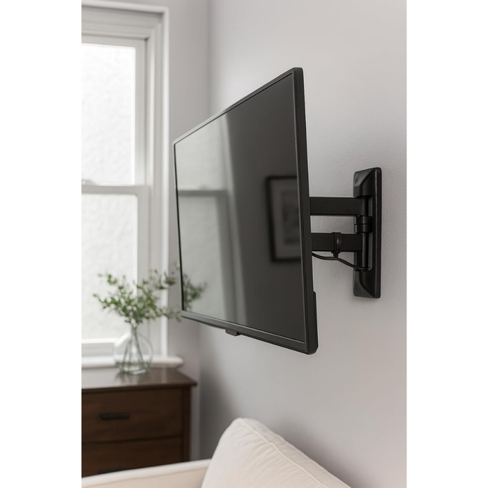 VONTECH tv wall mount contents and components flat lay