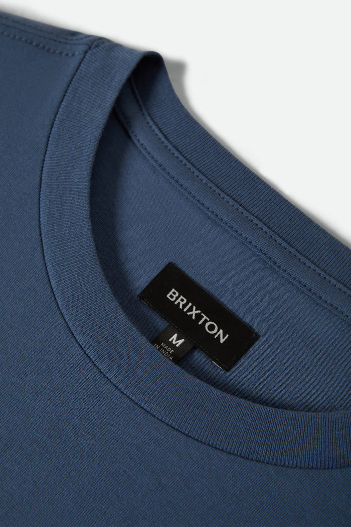 Men's Gage S/S T-Shirt in the color Bering Sea Worn Wash - Additional Laydown image