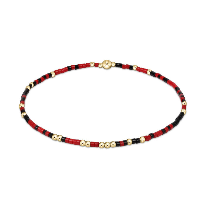 Gameday Hope Unwritten Bracelet - Bright Red-Onyx