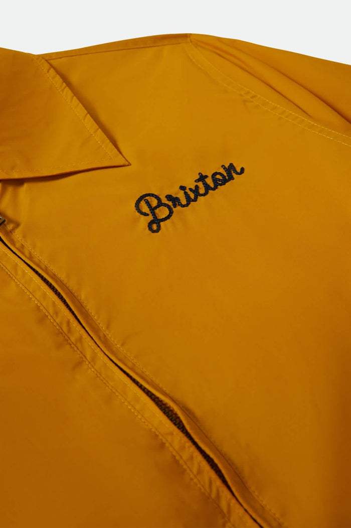 Women's Goodyear Mechanics Women's Garage Jacket in the color Nugget Gold - Additional Laydown image