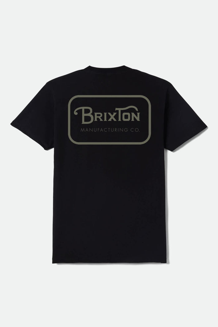 Grade Short Sleeve Standard T-Shirt - Black/Olive