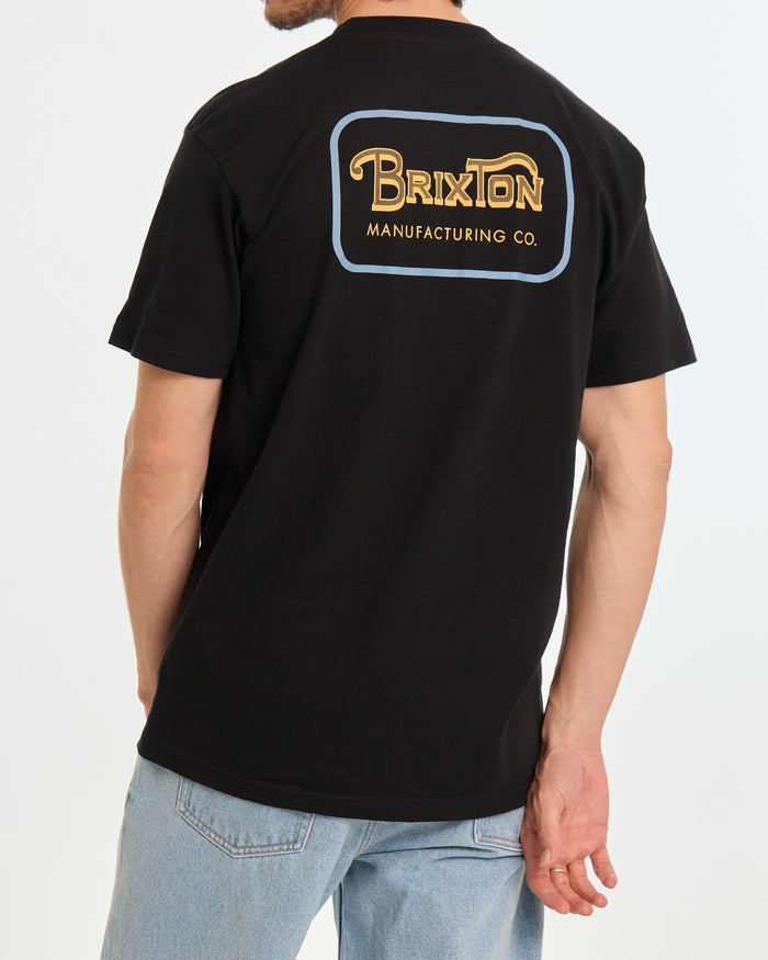 Grade Standard T-Shirt - Black/Sunset/Grey Blue