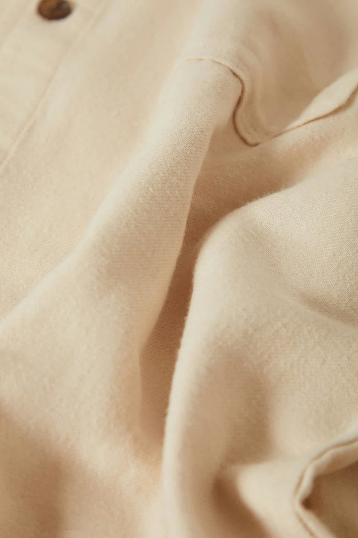 Men's Hasting Lightweight Ultra Soft Flannel in the color Whitecap - Additional Laydown image