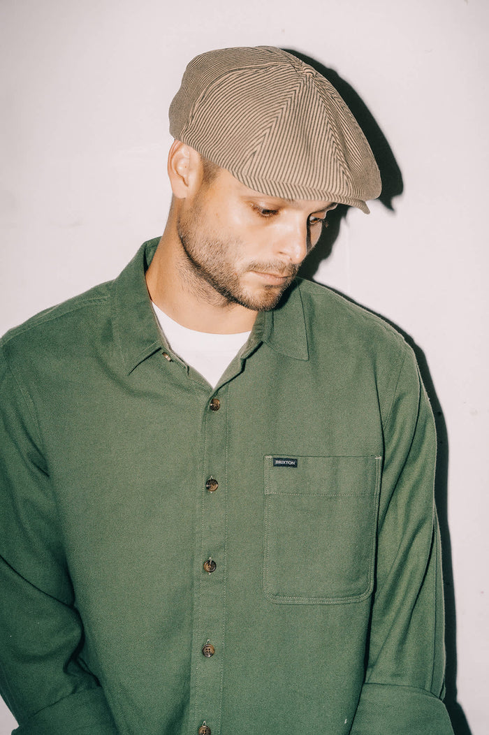 Men's Hasting Lightweight Ultra Soft Flannel in the color Wild Green - Men's Lifestyle image