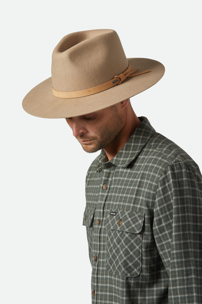 Unisex Hawkins WTHR GUARD™ Cowboy Hat in the color Sand/Natural - Additional Fit image