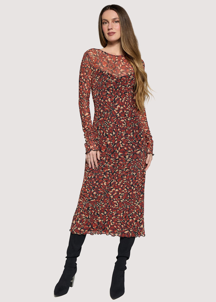 Hazy Charm Midi Dress