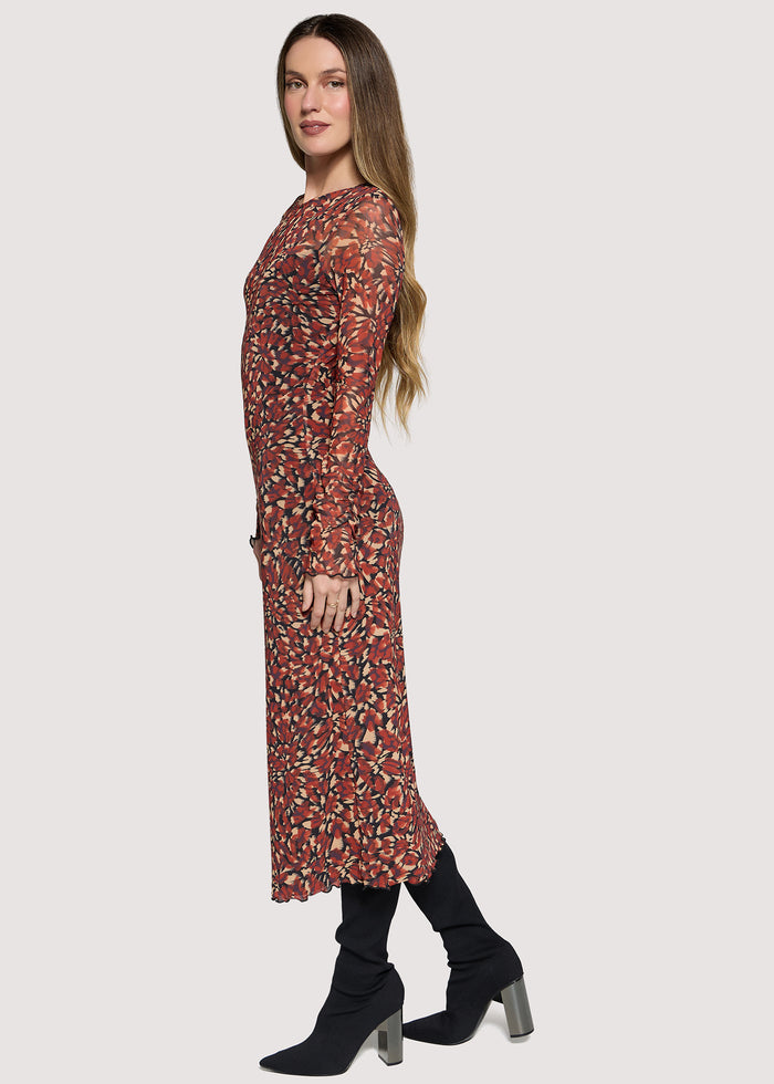 Hazy Charm Midi Dress
