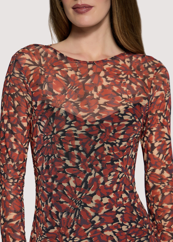 Hazy Charm Midi Dress