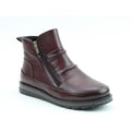 Heavenly Feet Duchess AB0005172 Burgundy Ankle Boots