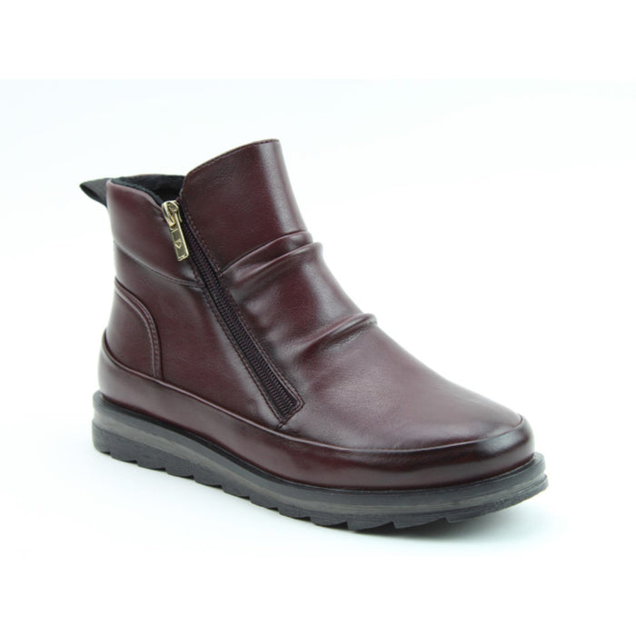Heavenly Feet Duchess AB0005172 Burgundy Ankle Boots