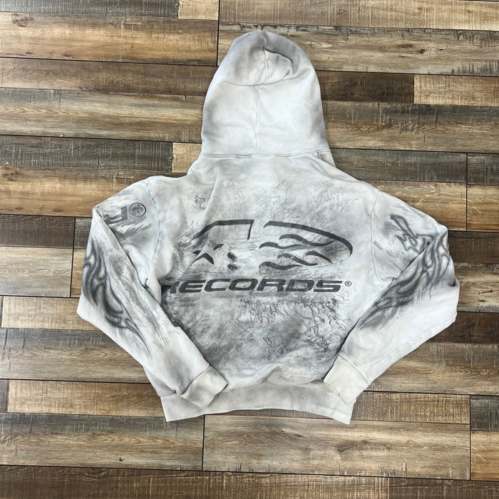 Hellstar HStar Records Hoodie White
