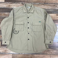 HIDDEN NY Button Up Beige