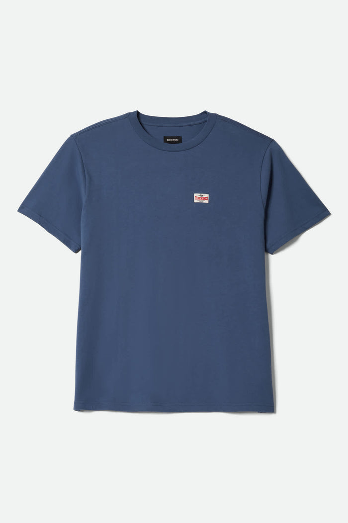 Men's Void S/S Standard T-Shirt in the color Bering Sea Worn Wash - Front Product View