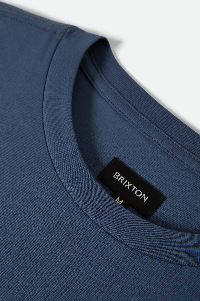 Men's Void S/S Standard T-Shirt in the color Bering Sea Worn Wash - Additional Laydown image