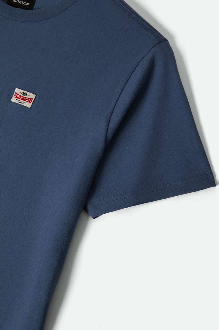 Men's Void S/S Standard T-Shirt in the color Bering Sea Worn Wash - Additional Laydown image