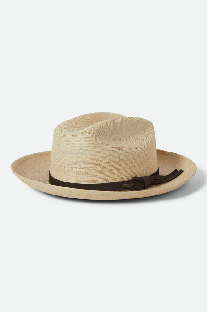 Unisex Hitch Ranch Fedora in the color Bone - Front Product View