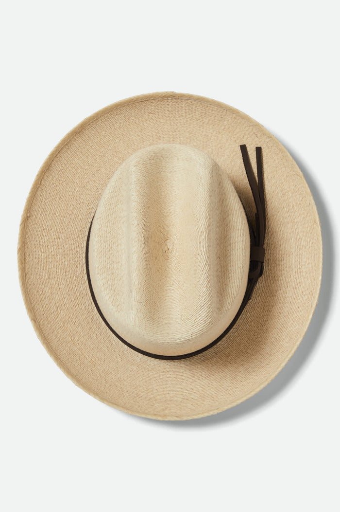 Unisex Hitch Ranch Fedora in the color Bone - Additional Laydown image