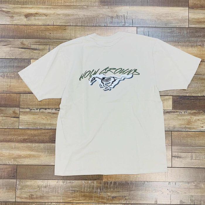 Holy Ground Mustang Tee Sand color in sizes S to XL brand new
