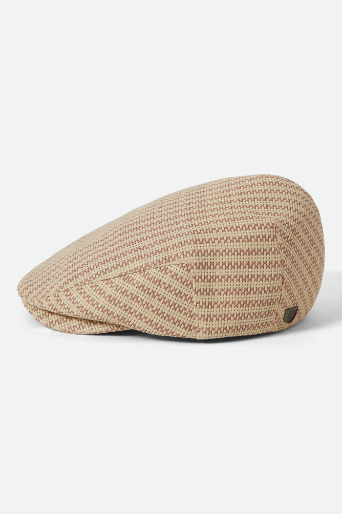 Hooligan Flat Cap - Italian Clay/Natural Straw