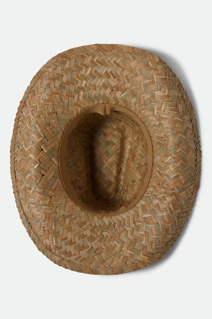 Unisex Houston II Straw Cowboy Hat in the color Tan - Additional Laydown image