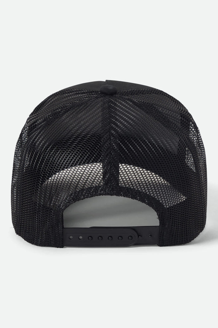 Hubal NetPlus Trucker Hat - Black/Black