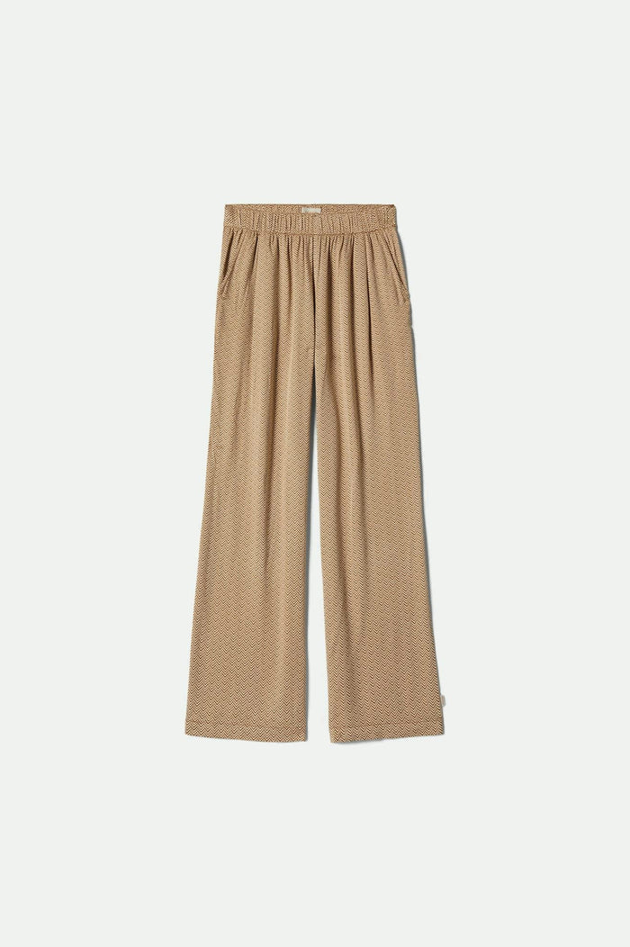 Women's Hudson Lounge Pant in the color Washed Copper/Whitecap - Front Product View