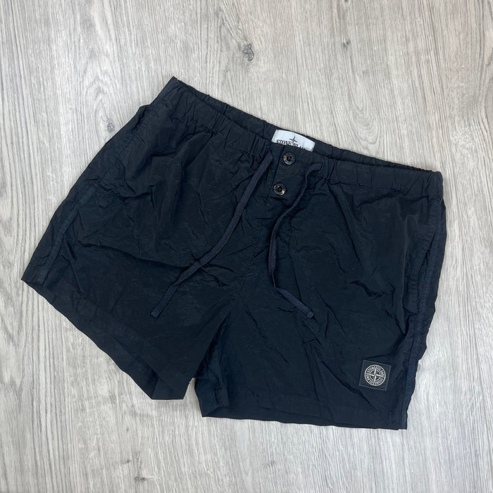 Stone Island Swim Shorts - Black