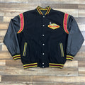 Jeff Hamilton Las Vegas NBA All Star 2007 Leather Letterman Reversible Jacket