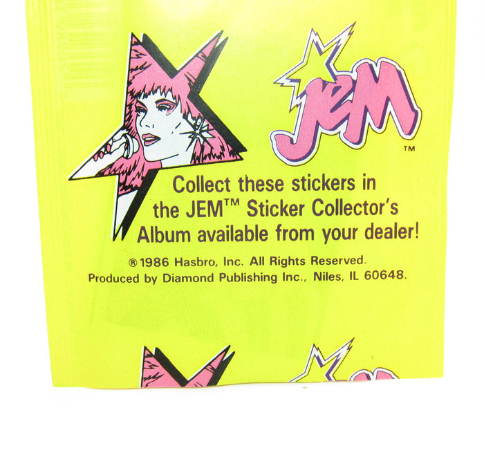 Jem sticker pack for Diamond sticker album