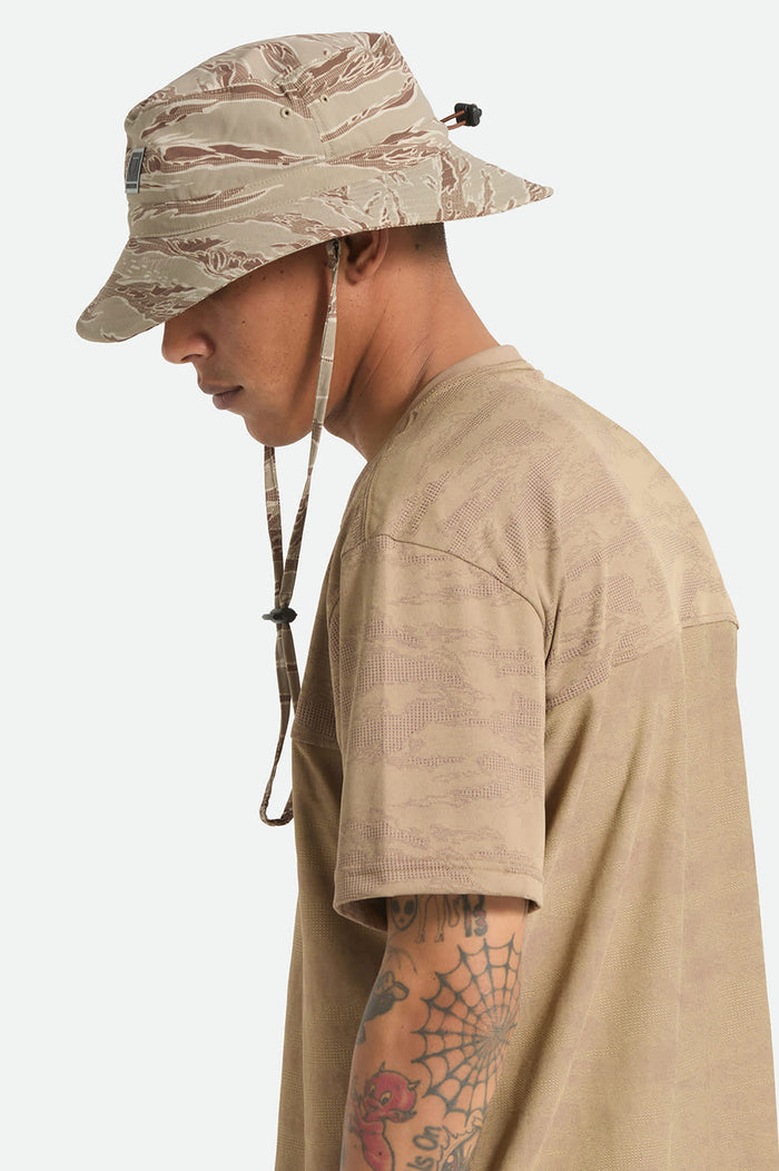 Unisex Journey Boonie Hat in the color Desert Tiger Camo - Men's Side View