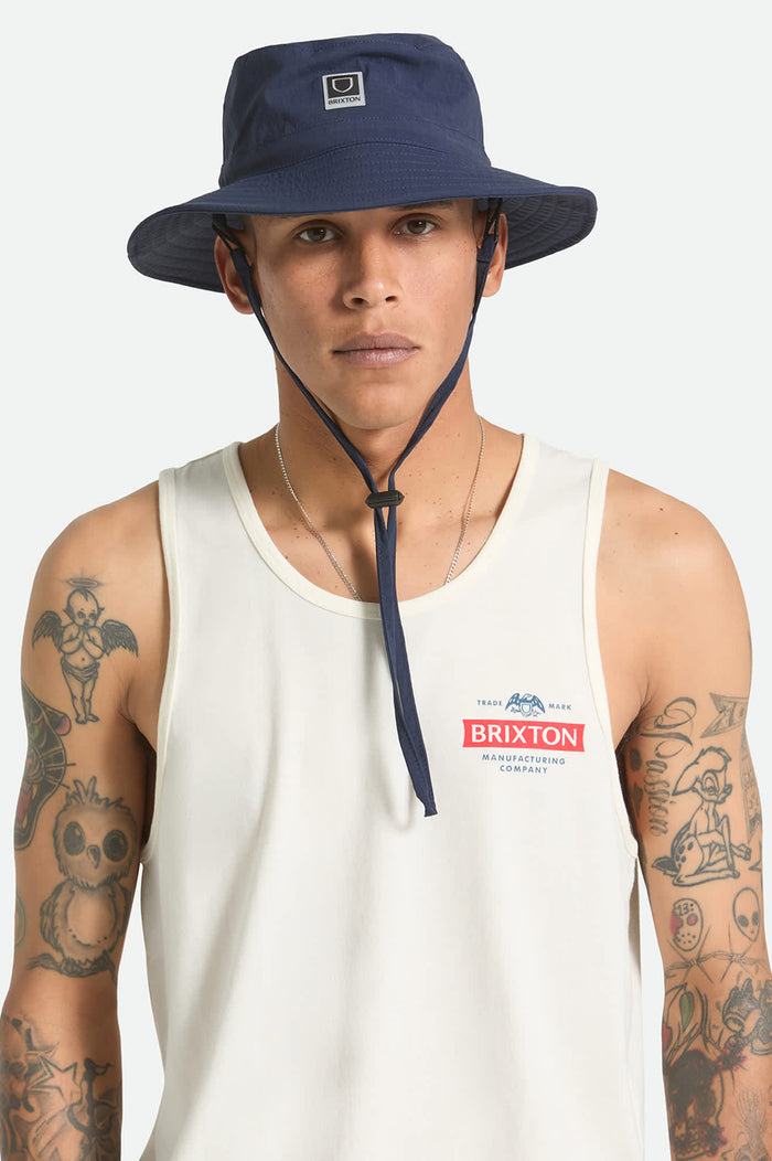 Unisex Journey Boonie Hat in the color Midnight Blue - Men's Front View