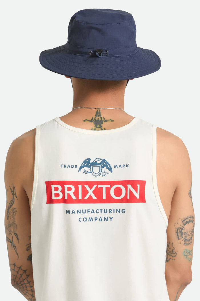 Unisex Journey Boonie Hat in the color Midnight Blue - Men's Back View