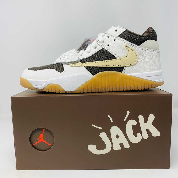 Jordan Jumpman Jack TR Travis Scott Sail 2024 sneakers with 3 extra laces and tote bag, brand new condition