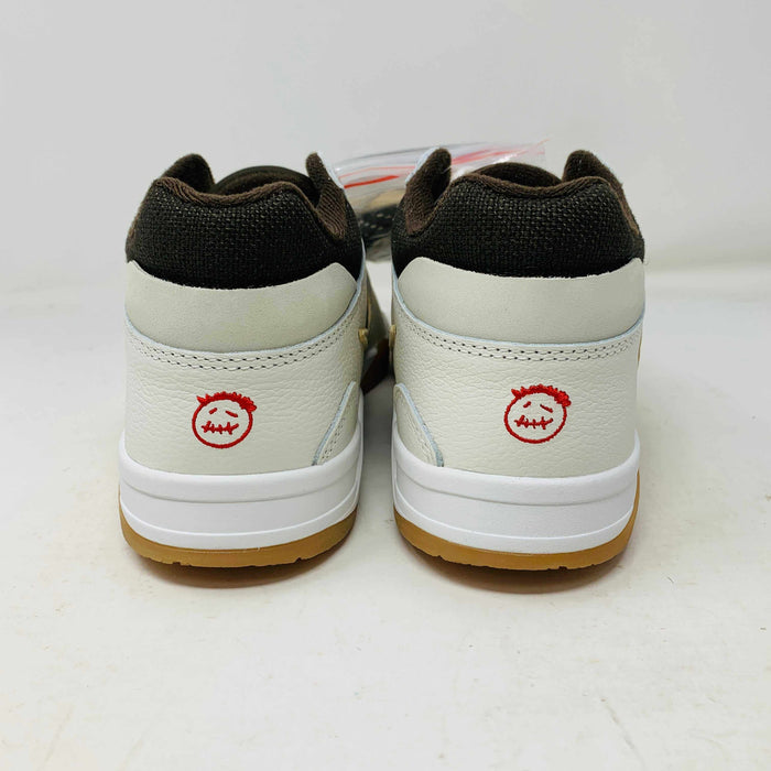Jordan Jumpman Jack TR Travis Scott Sail sneakers, brand new with extra laces and tote bag.