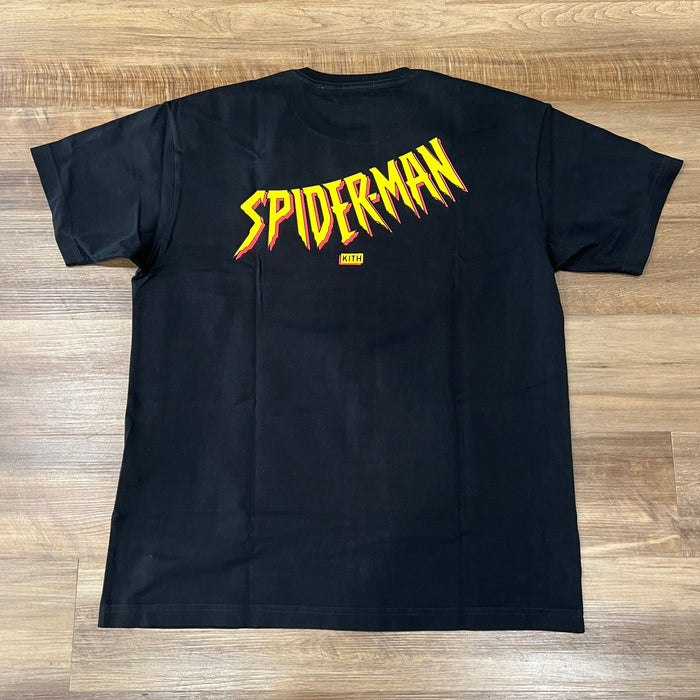Kith Marvel Spider-Man Spotlight Tee Black